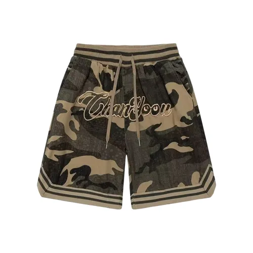 Songlan Зеленые Унисекс Джинсовые Шорты