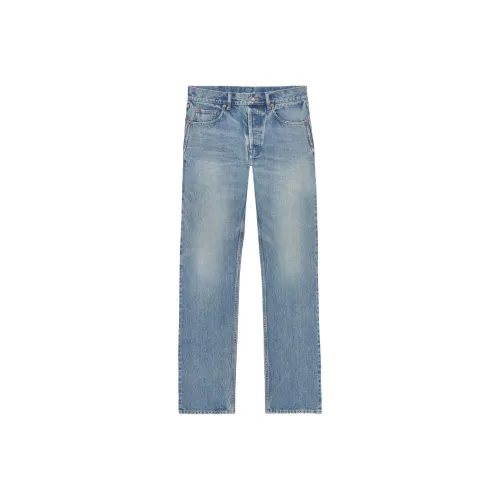 SAINT LAURENT Джинсы Мужские Naza Синий