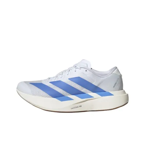 Adidas Adizero Evo SL Беговые кроссовки Низкий топ Белый/Синий Женские