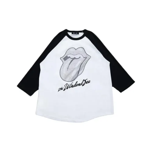 WIND AND SEA SS25 THE ROLLING STONES X WDS Т Рубашка Унисекс