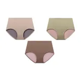 Q Комбо Двусторонний Высокая посадка [Кожа, Травяной зеленый, Умбра] 3 упаковки Подарочная коробка Набор