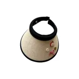 Бежевый с черным краем