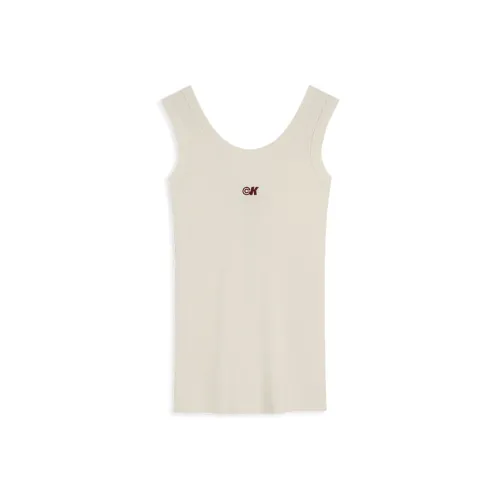 Calvin Klein PBA Сливочный Женские Майки