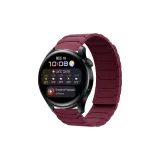 Броня, магнитный, силиконовый ремешок [Бургундский]