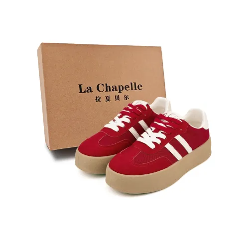 La Chapelle Немецкие армейские кроссовки Low Top Red Women's