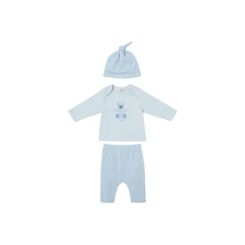 FENDI Crawlers SS25 Светло-синий Младенец и Малыш