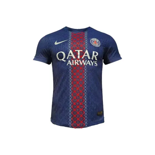 Nike Футбол Джерси Мужской Темно-синий