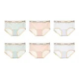 6 упаковок - Зеленый 2 + Светло-розовый 2 + Светло-синий 2