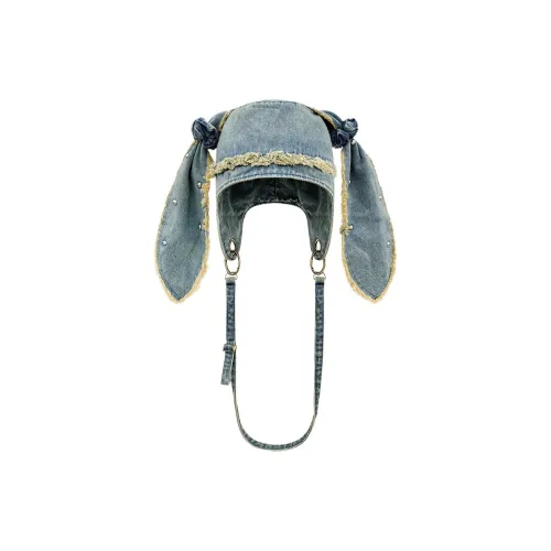 SLEEPYWALK Деним Шапки-ушанки Унисекс