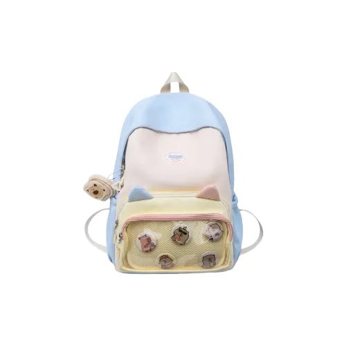 WICKBUEN Нейлон с ПВХ Рюкзак Унисекс Многоцветный