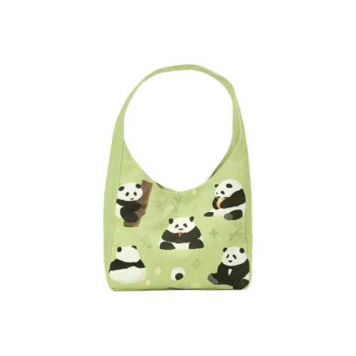 NEARAY Bichai Коллаборация Полиэстер Сумка через плечо Сумка Большая Унисекс Зеленый