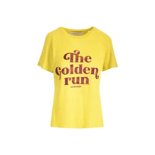 Golden Goose Желтые Женские Футболки
