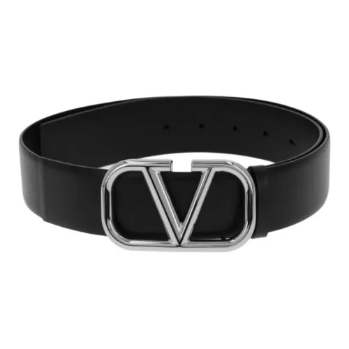 Valentino Ремни из коровьей кожи унисекс серебряный