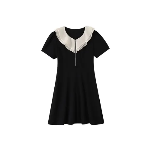 GULIANFEI Короткий рукав Платье Женское