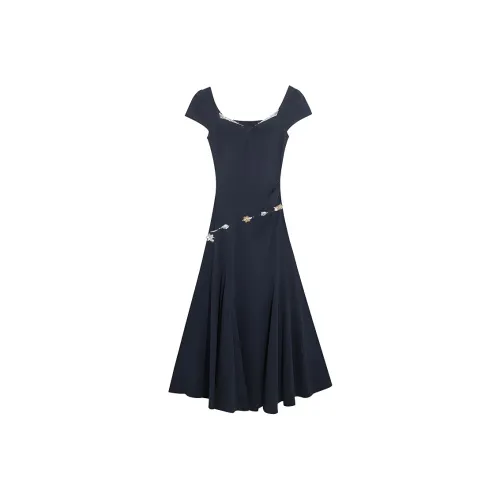 PLANE DRIFT Короткий рукав Платье Женское