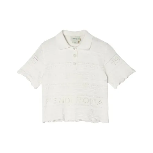FENDI Поло SS25 Белый Детский