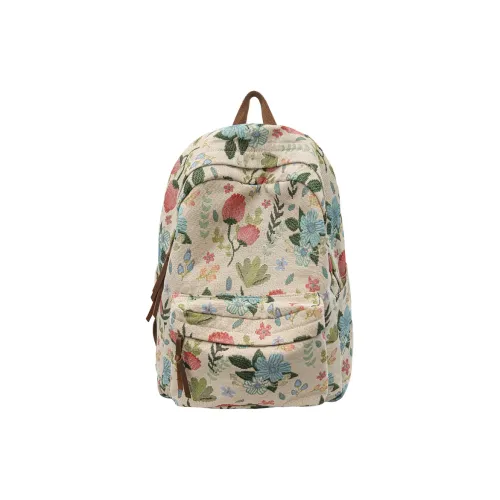 Touch Moon Жаккард Рюкзак Женские Темный Цветочный Свет Цветочный