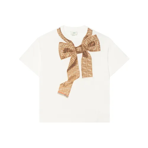 FENDI Белая Kids T-рубашка