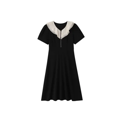 GULIANFEI Короткий рукав Платье Женское