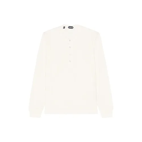 TOM FORD Белая Мужская T-рубашка