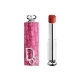 Комплект из двух частей: Классический футляр для помады с принтом "Фуксия" + Заправка для помады "Alluring Lipstick" №740, цвет "Седло Кленовый Грязно-оранжевый"