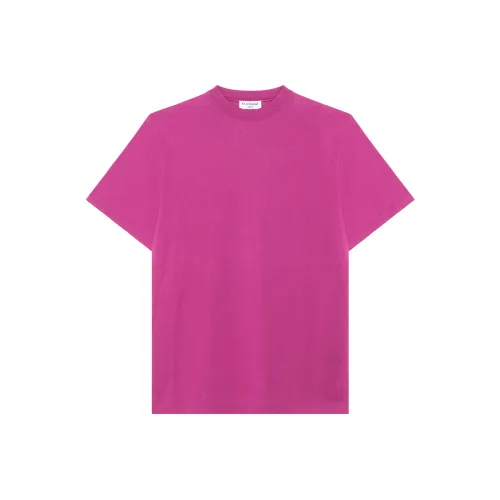 Balenciaga Розовый Красный Мужская T-Рубашка