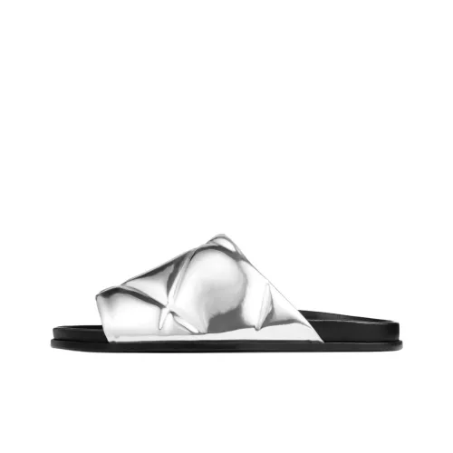 Jimmy Choo Слипоны Мужские Серебряные