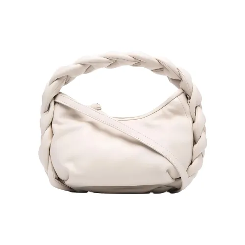 Hereu Кожа Сумка через плечо Сумка Мини Женская Кремовая