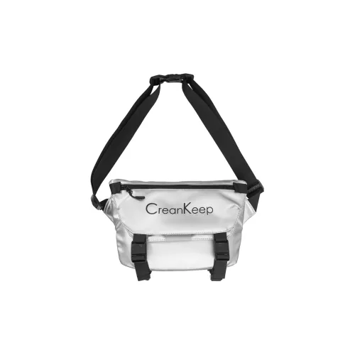 GOBLIN SHARKS 1759 ПУ (полиуретан) Sling Сумка Унисекс Серебристый Черный