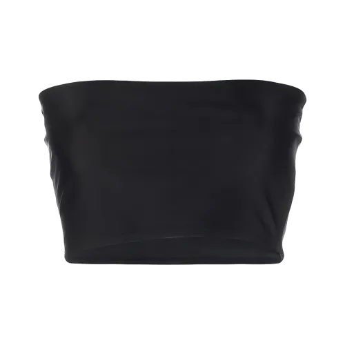 STYLAND Без бретелек Топ Женский Черный