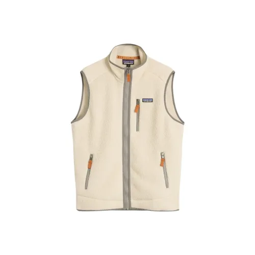 Patagonia Серый Бежевый Мужские Жилеты