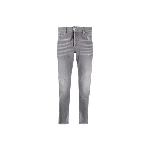 DSQUARED 2 Gray Men's Jeans DSQUARED 2 Серый Мужской Джинсы