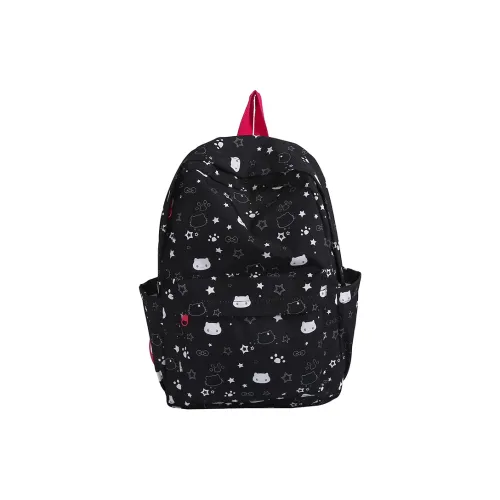 KINMAC Нейлоновый рюкзак унисекс черный KT Head