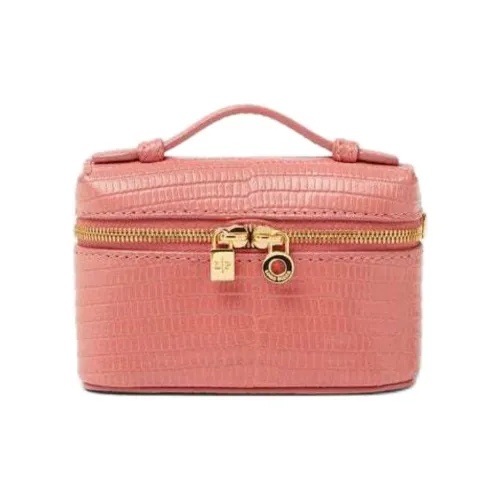 Loro Piana ExtraPocket Gecko Кожа Украшение Монета Кошелек Стандартный Женские Deep Пузырьки Конфетный Солнце Золотой