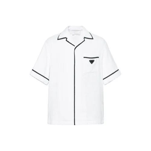 PRADA Белые Мужские Рубашки