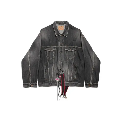 Balenciaga Куртки и Пальто Мужской Темно-Серый