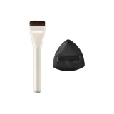 Белая щетка One-Stroke + Черный ананас Розовый