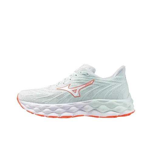 Mizuno WAVE SKY 8 Low Топ Беговые кроссовки Женские Светло-зеленый