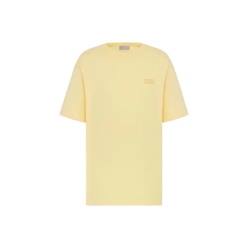 DIOR Icon FW25 T Рубашка Мужская Желтая