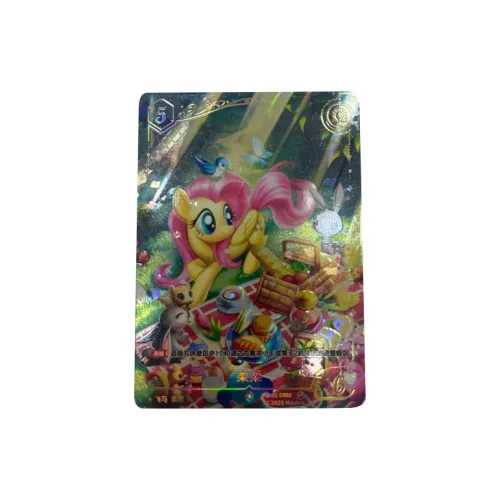 KAYOU Мягкий Мой маленький пони Торговая карта Friendship Takes Off Ослепительный цвет CR Карта IP Аниме Карточки 1 шт