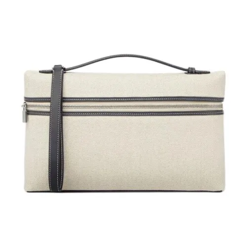 Loro Piana Extra Хлопок Сумка Men's Natural