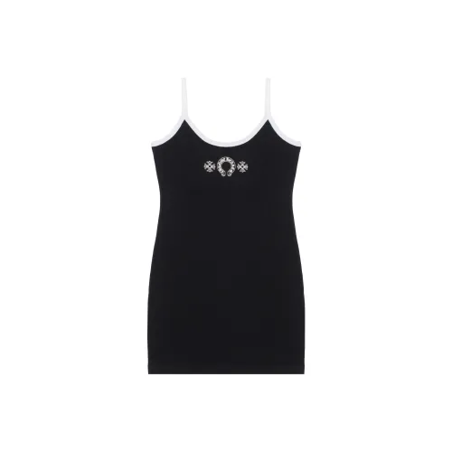 Chrome Hearts Slip Платье Женское Черное