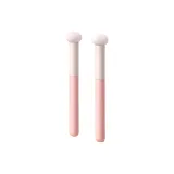 Гриб Голова Макияжная кисть - Розовый гриб, 2 шт. Набор