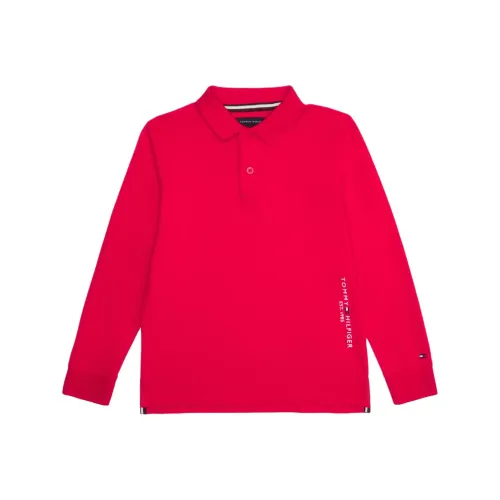 Tommy Hilfiger Поло Красное для детей 3-7 лет