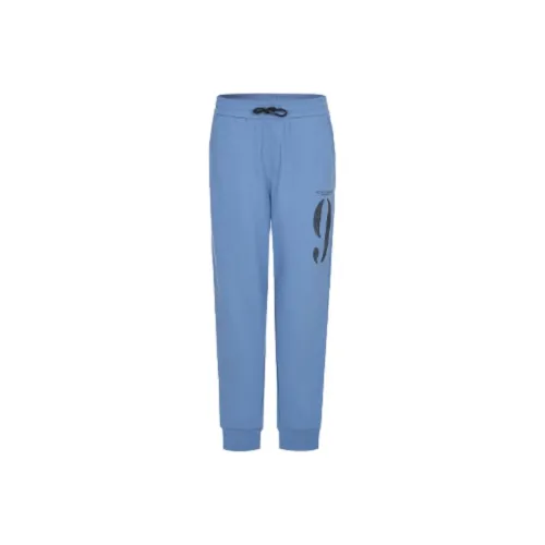 ARMANI EXCHANGEAE Вязаные тренировочные брюки мужские синие