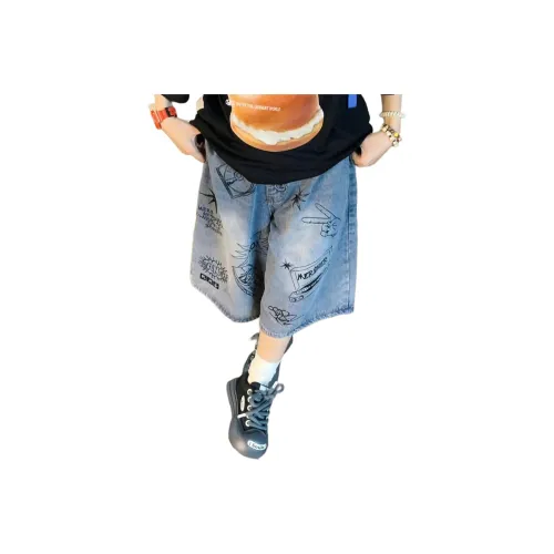 YEARNED Синие Женские Джинсовые Шорты