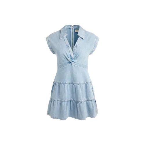 ALICE+OLIVIA Короткое платье с короткими рукавами женское