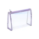 Чемодан из ПВХ Фиолетовый Маленький Размер Косметичка для хранения