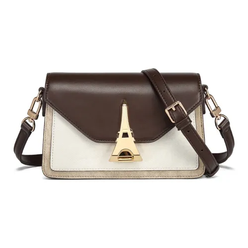 PARISTAR PVC Сумка через плечо Стандартная Женская Бежевая