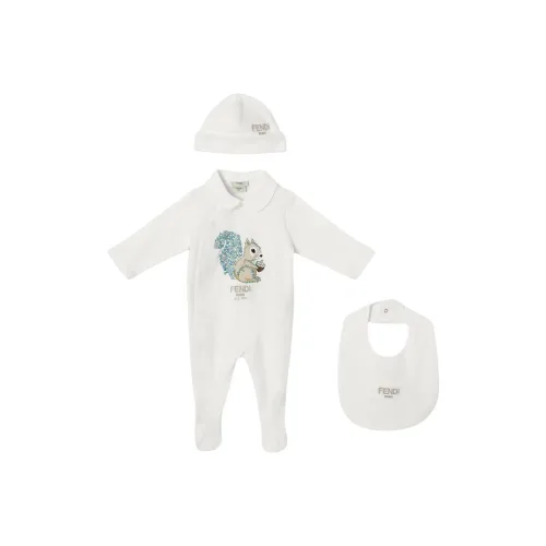 FENDI Комбинезон SS25 Белый Infant и Toddler